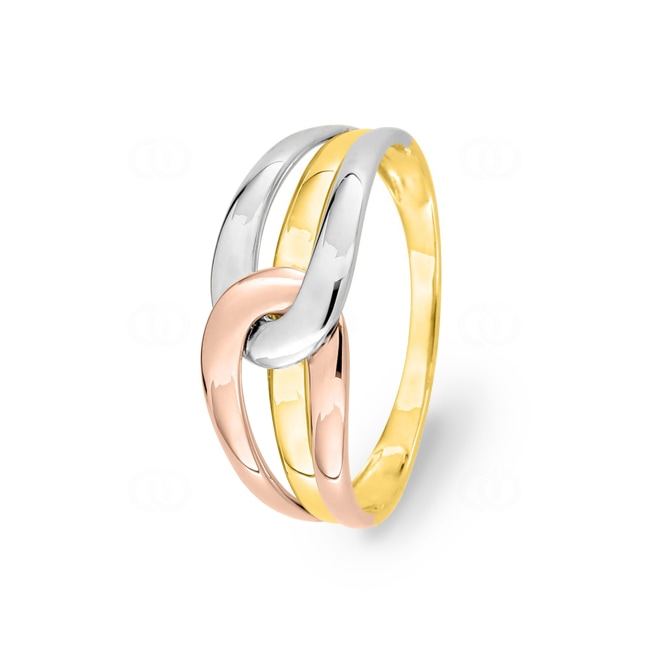 Ring 750/18 K Tricolor - 1.7648.05