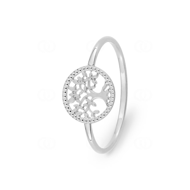 Bague or gris 750/18 ct Arbre de vie - 1.7477.01
