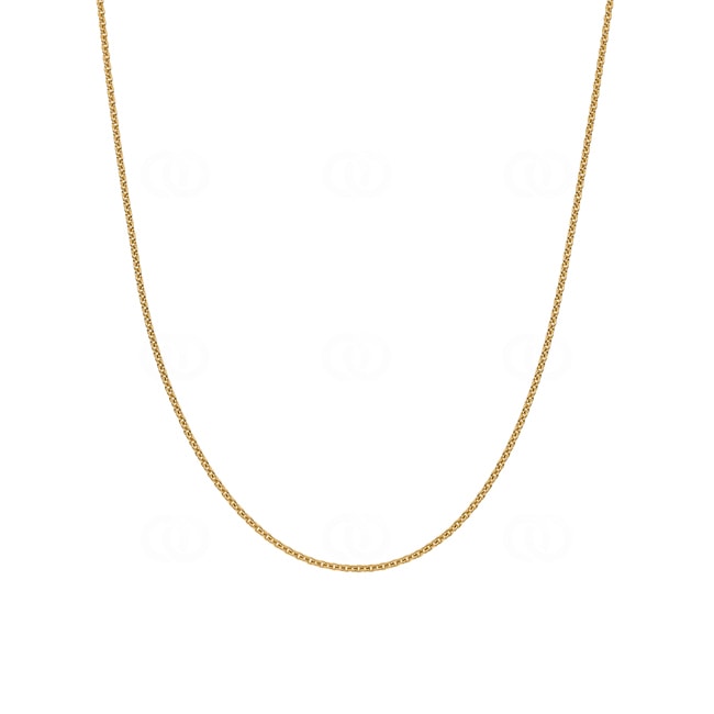 Rundankerkette 750/18 K Gelbgold 1.6mm Rundankerkette 750/18 K Gelbgold 1.6mm - CAN1004