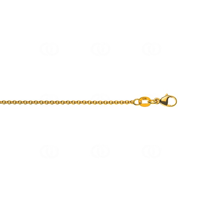 Rundankerkette 750/18 K Gelbgold 1.7mm Rundankerkette 750/18 K Gelbgold 1.7mm - CAN1005