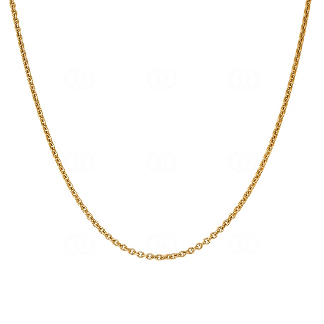 Collier forçat rond or jaune 750/18 ct 1.9mm Collier forçat rond or jaune 750/18 ct 1.9mm - CAN1006