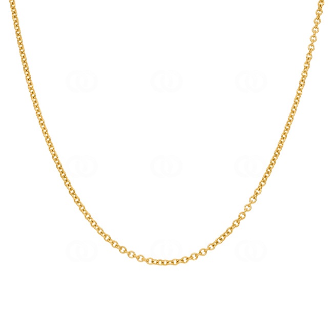 Collier forçat rond or jaune 750/18 ct 2.0mm - 1142.00822