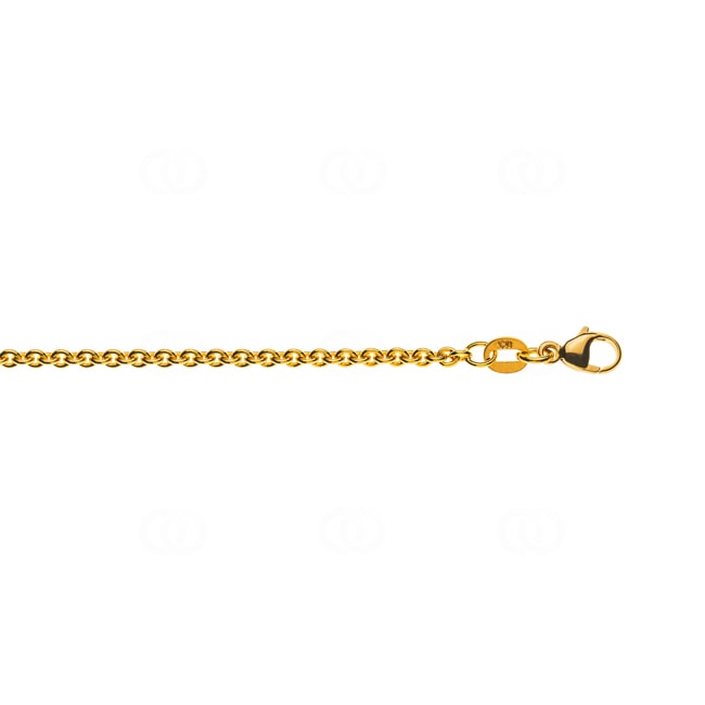 Rundankerkette 750/18 K Gelbgold 2.3mm Rundankerkette 750/18 K Gelbgold 2.3mm - CAN1007