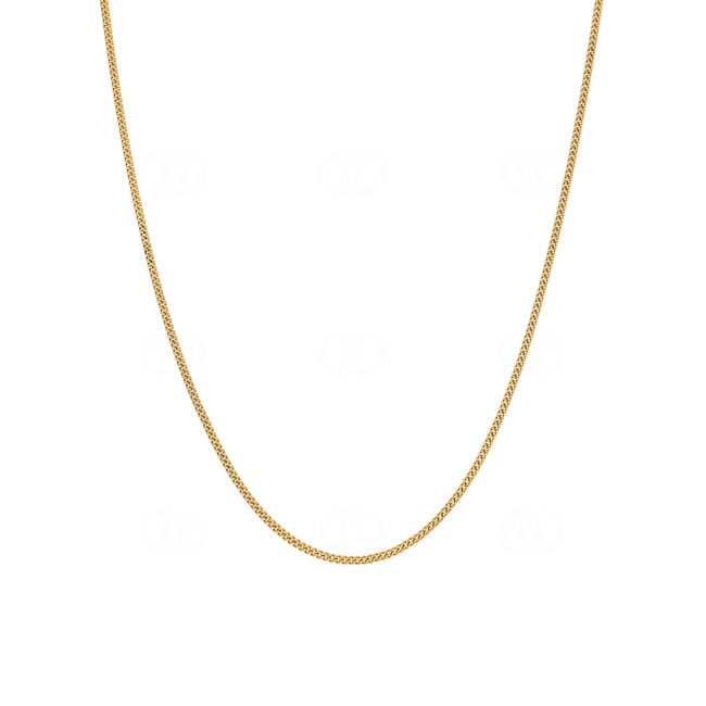 Collier gourmette ronde or jaune 750/18 ct 1.6mm Collier gourmette ronde or jaune 750/18 ct 1.6mm - CPA1012