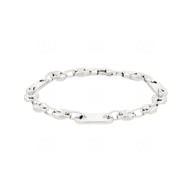 Marine Bracelet 3+1 925 Silver 6.5mm - AR-925-165-6