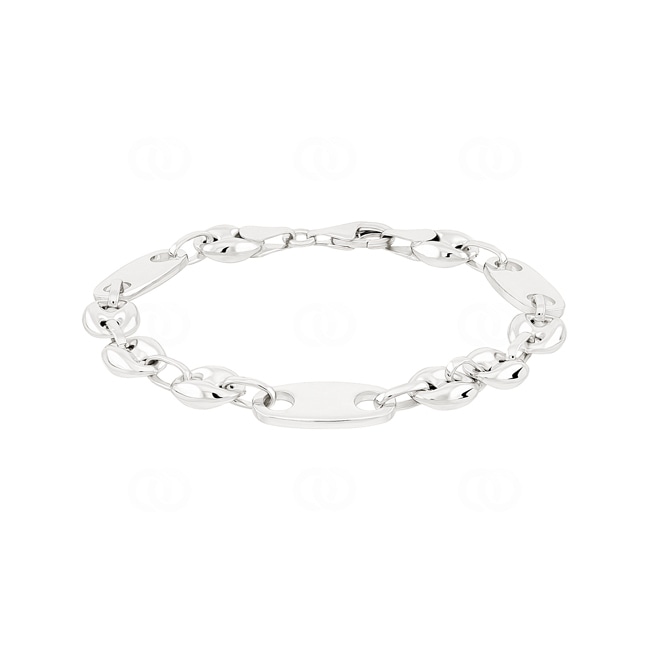 Marine Bracelet 3+1 925 Silver 8.5mm - AR-925-165-8