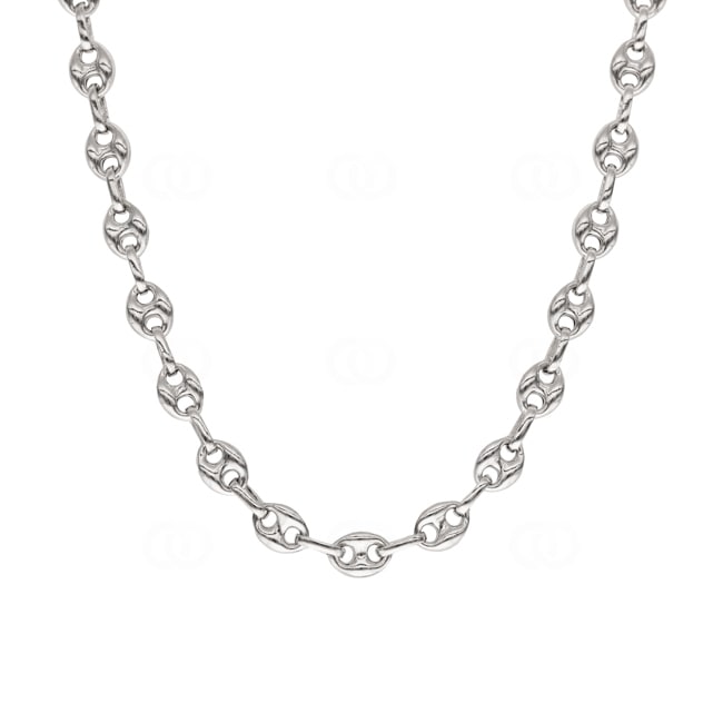 Collier maille marine semi-massif argent 925 8.2mm - KE-925-161