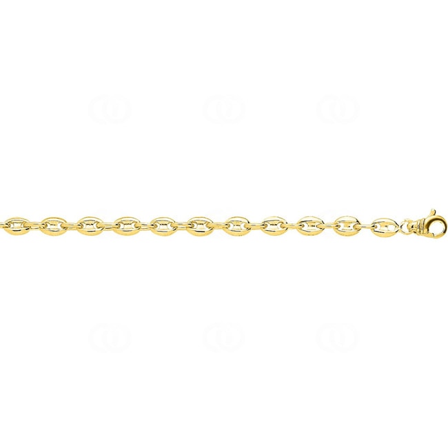 Marine Chain Solid 750/18 K Yellow Gold 4.5mm - 523