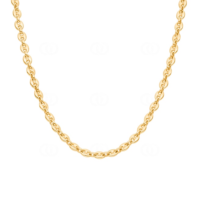 Schiffsankerkette massiv 750/18 K Gelbgold 5mm - 513