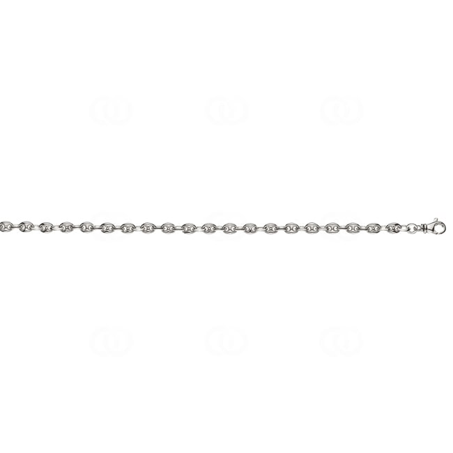 Schiffsankerkette massiv 750/18 K Weissgold 4.5mm - CGO2006