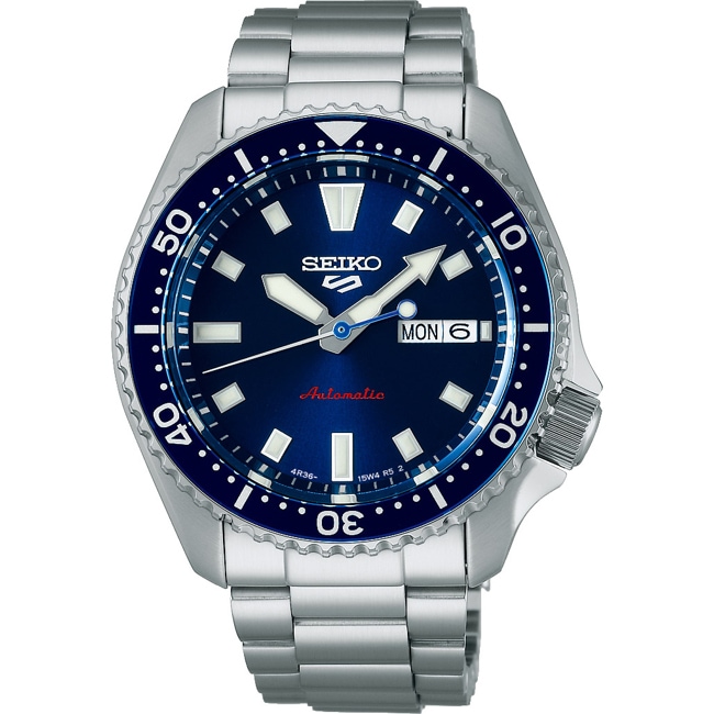 Seiko 5 Sports Day-Date Blue SKX Re-Interpretation - SRPL83K1
