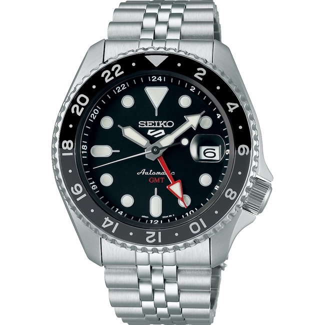 Seiko 5 Sports GMT Black Grape SKX Re-Interpretation - SSK001K1