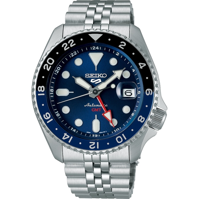 Seiko 5 Sports GMT Blueberry SKX Re-Interpretation Seiko 5 Sports GMT Blueberry SKX Re-Interpretation - SSK003K1