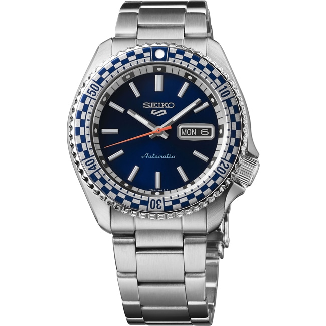 Seiko 5 Sports Retro Color Petrol Blue Special Edition - SRPK65K1