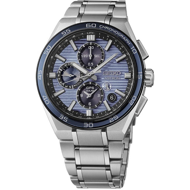 Seiko Astron 5X GPS Solar Dual Time Chronograph 44 - SSH175J1