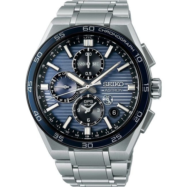 Seiko Astron 5X GPS Solar Dual Time Chronograph 44 - SSH175J1