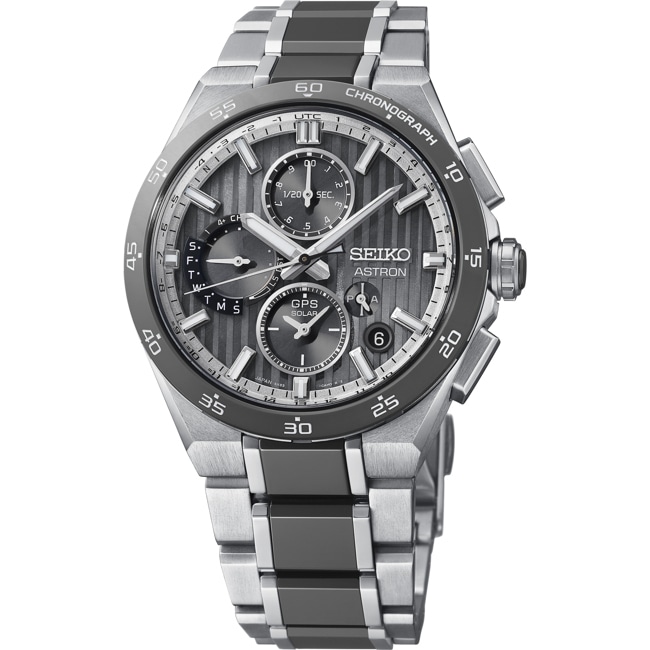 Seiko Astron 5X GPS Solar Dual Time Chronograph - HAB007J1