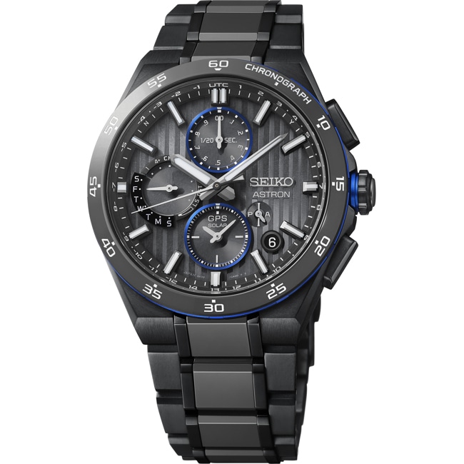 Seiko Astron 5X GPS Solar Dual Time Chronograph - HAB008J1
