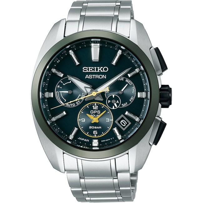 Seiko Astron GPS Solar 5X Dual Time Sport Titanium Limited Edition - SSH071J1