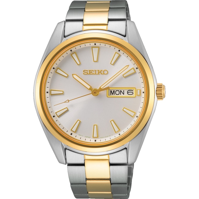 Seiko Conceptual Gent Day-Date Quartz Sapphire - SUR446P1