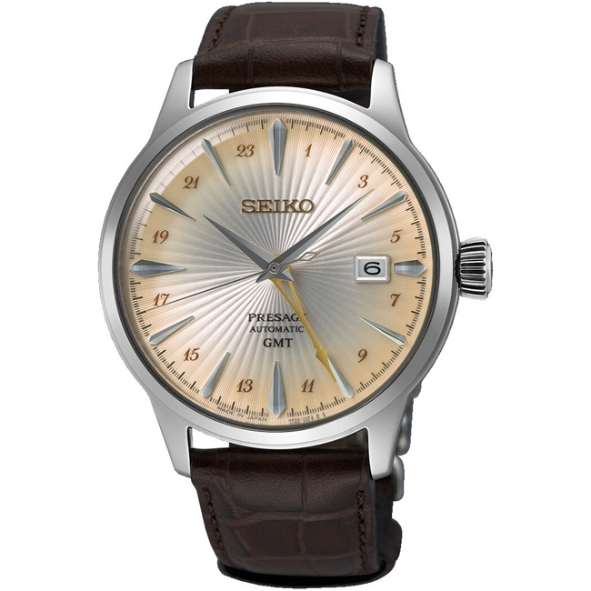 Seiko Presage Automatik GMT Acacia Cocktail Time - SSK041J1