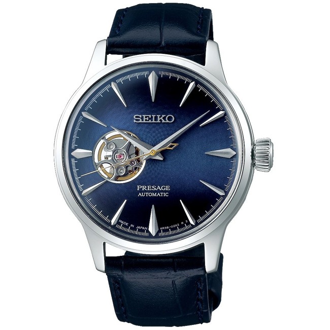 Seiko Presage Automatic Open Heart Blue Moon - SSA405J1