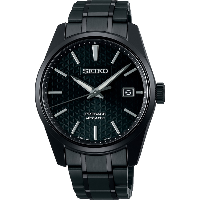 Seiko Presage Automatik Sharp Edged Schwarz Seiko Presage Automatik Sharp Edged Schwarz - SPB229J1
