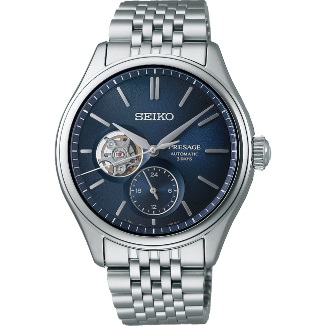 Seiko Presage Classic Automatic Open Heart Shiro-iro Seiko Presage Classic Automatic Open Heart Shiro-iro - SPB527J1