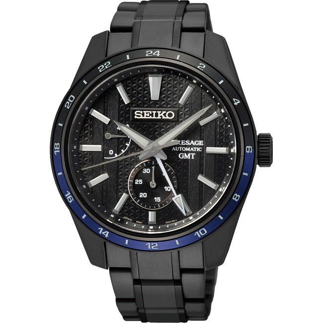 Seiko Presage Sharp Edged GMT x Zero Halliburton Limited Edition - SPB271J1