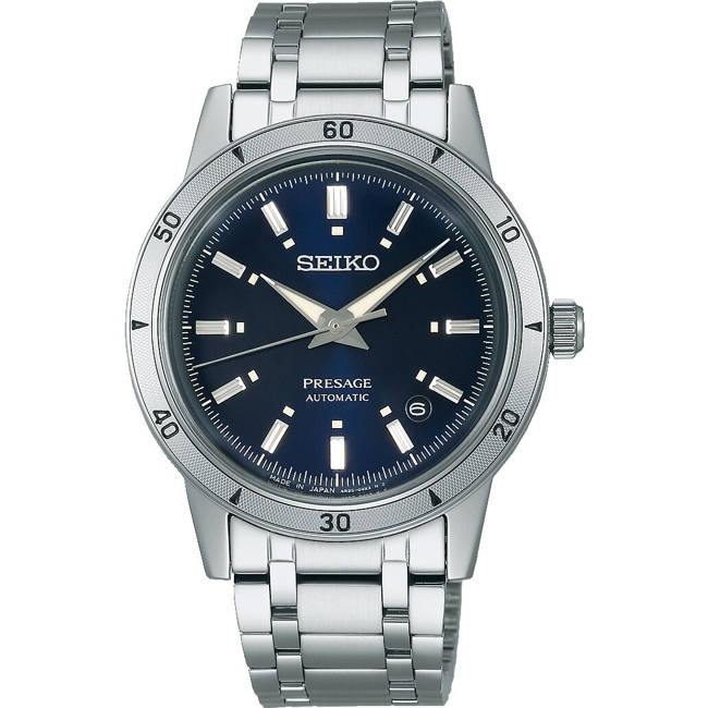 Seiko Presage Style 60's Automatik Blau 39.5mm - SRPL07J1