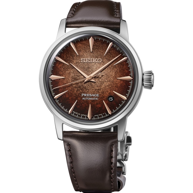 Seiko Presage Whiskey Mist Cocktail Time 38.5mm - HCB003J1
