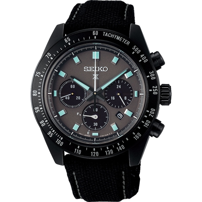 Seiko Prospex Black Series Night Vision Speedtimer Solar Chronograph - SSC923P1