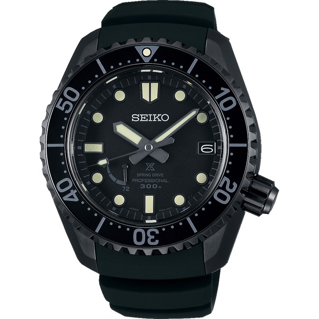Seiko Prospex LX Sea Spring Drive Diver's Black Edition - SNR031J1