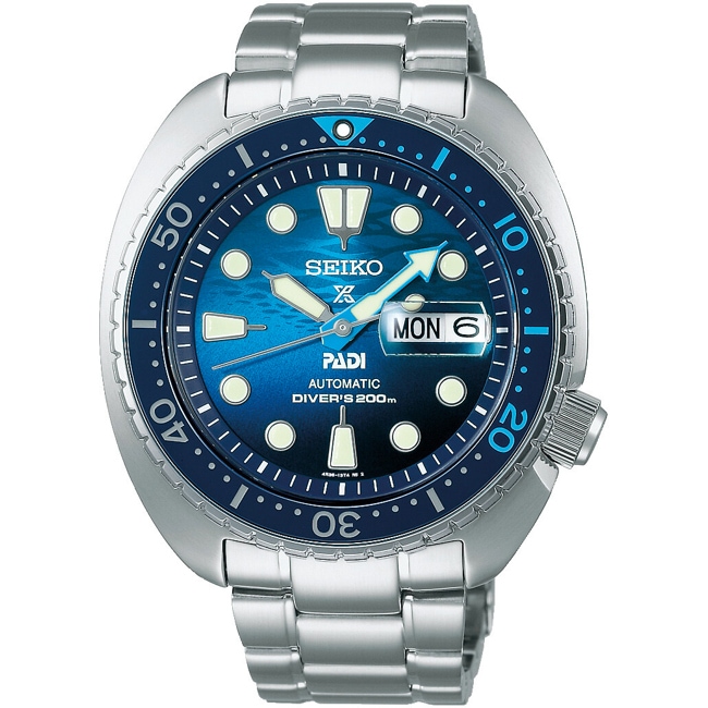 Seiko Prospex Automatic Diver´s Day-Date Turtle PADI Special Edition - SRPK01K1