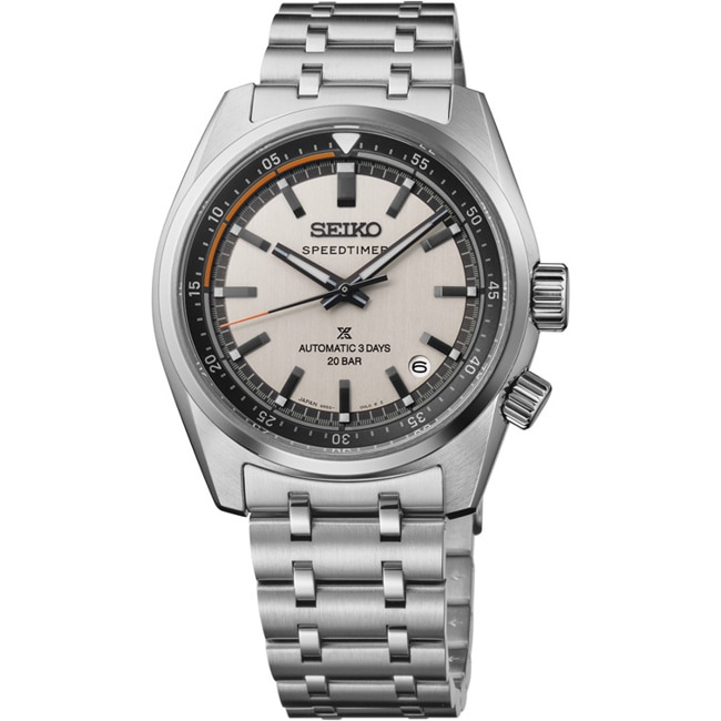 Seiko Prospex Speedtimer Automatic Grey White - SPB513J1