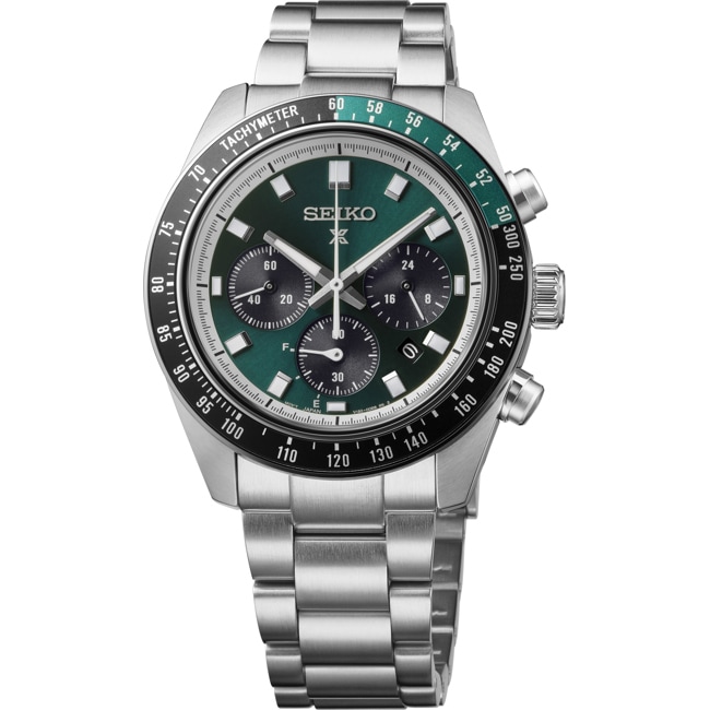 Seiko Prospex Speedtimer Solar Chronograph Racing Green - HBJ003P1