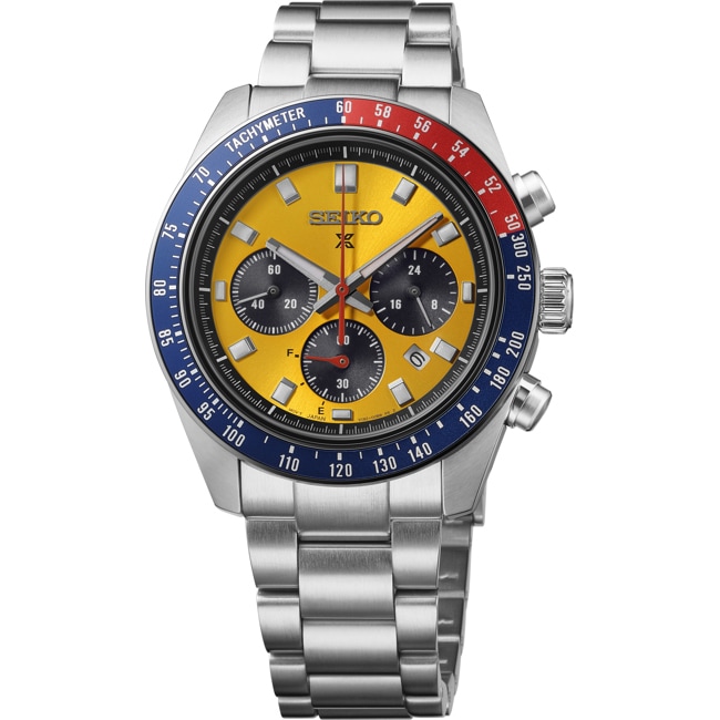 Seiko Prospex Speedtimer Solar Chronograph Speed Yellow - HBJ004P1