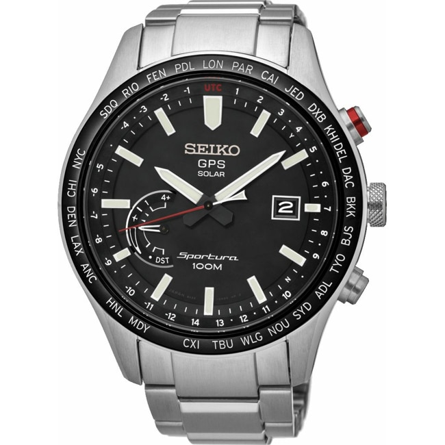 Seiko Conceptual Sportura GPS Solar World Time - SSF003J1