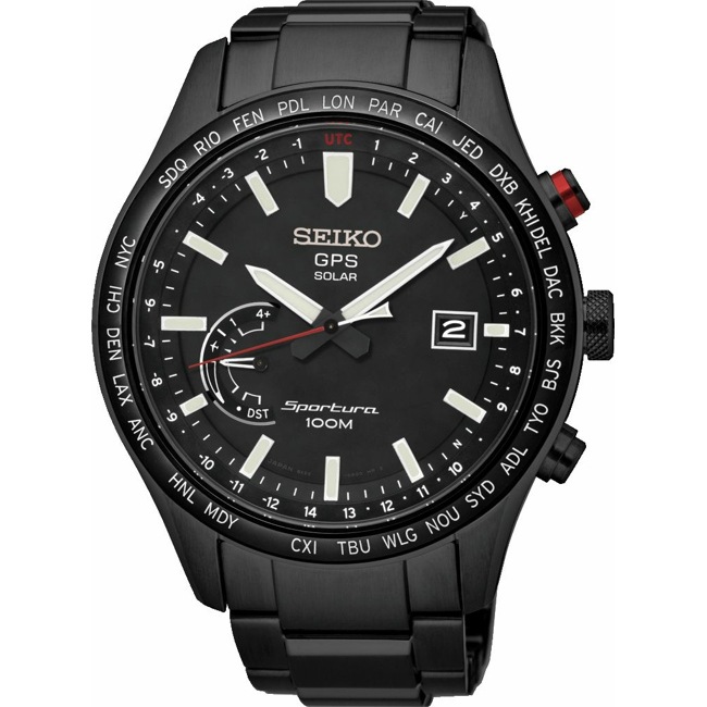 Seiko Conceptual Sportura GPS Solar World Time - SSF005J1