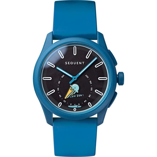 Sequent SolarCharger F**KING SUN - Azure Blue - SO2.3HR-DA-SFS-RA