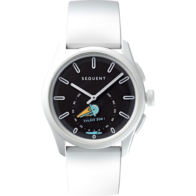 Sequent SolarCharger F**KING SUN - Sea-Salt White - SO2.3HR-DW-SFS-RW