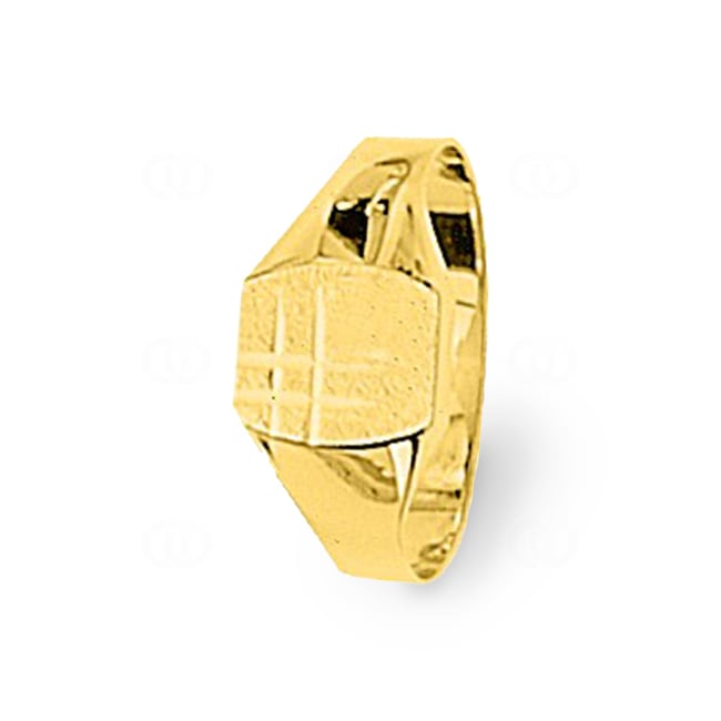 Siegelring 375/9 K Gelbgold hohl - 9K5013.3