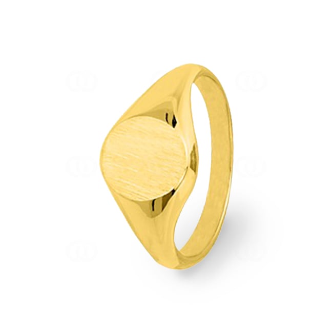 Chevalière or jaune 750/18 ct massif - 3113