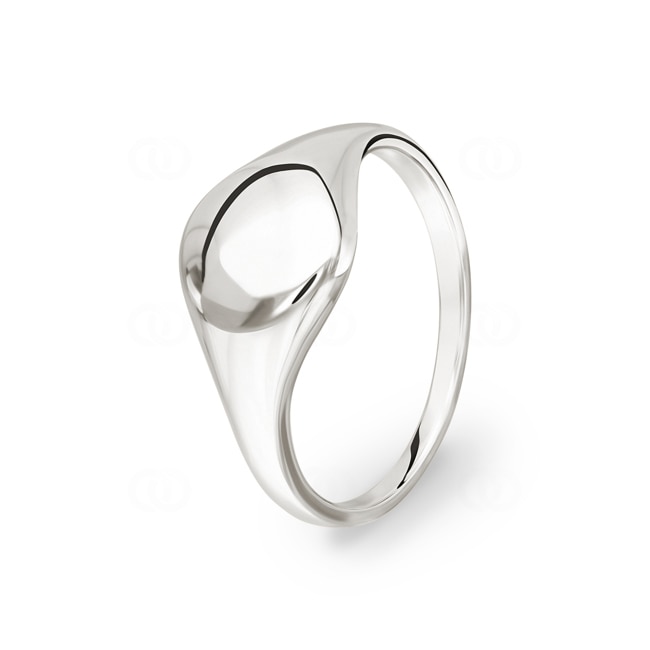 Siegelring 925 Silber rhodiniert - 337614