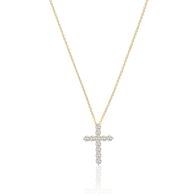 Sif Jakobs Belluno Croce Collier - SJ-N2394-CZ-YG