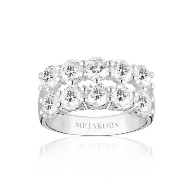 Sif Jakobs Belluno Due Ring - SJ-R42128-CZ-SS