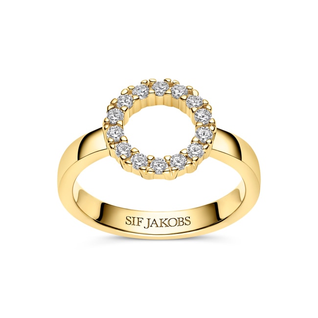 Sif Jakobs Biella Piccolo Bague - SJ-R337-CZ(YG)