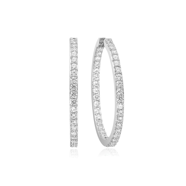 Sif Jakobs Bovalino Hoop Earrings - SJ-E1790-CZ