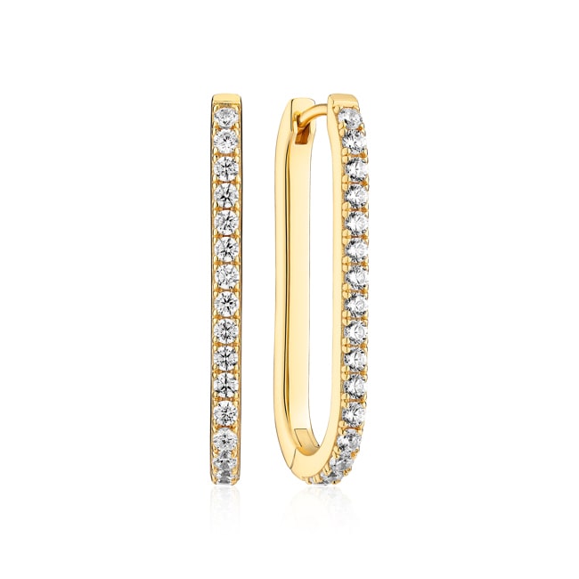 Sif Jakobs Capizzi Medio Kreolen - SJ-E42211-CZ-YG