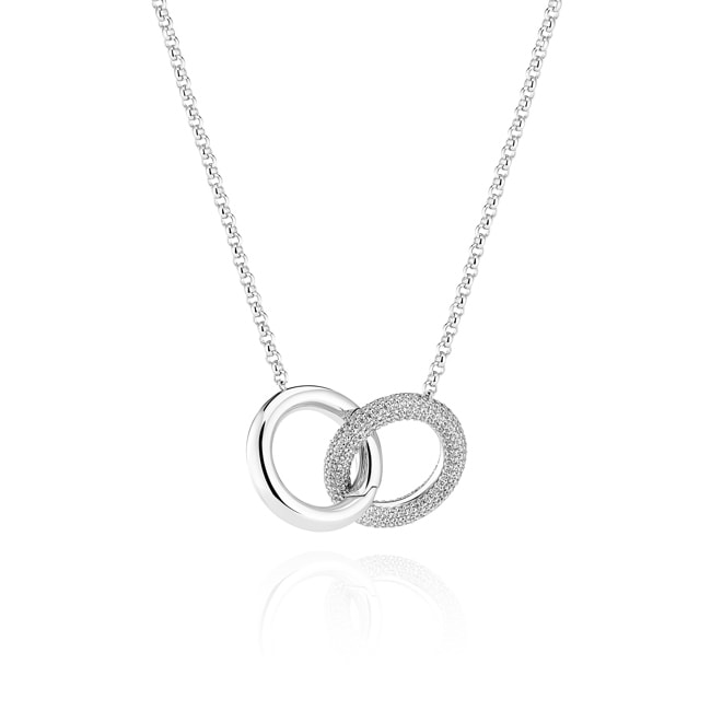 Sif Jakobs Carrara Due Grande Necklace - SJ-N2476-CZ